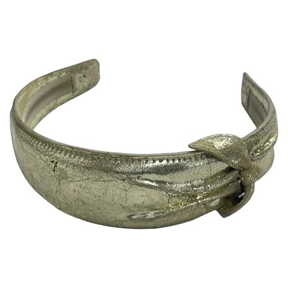 Auth miumiu - metallic gold Patent Leather Other Jewellery - Picture 1 of 4